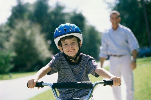 Child on Bike